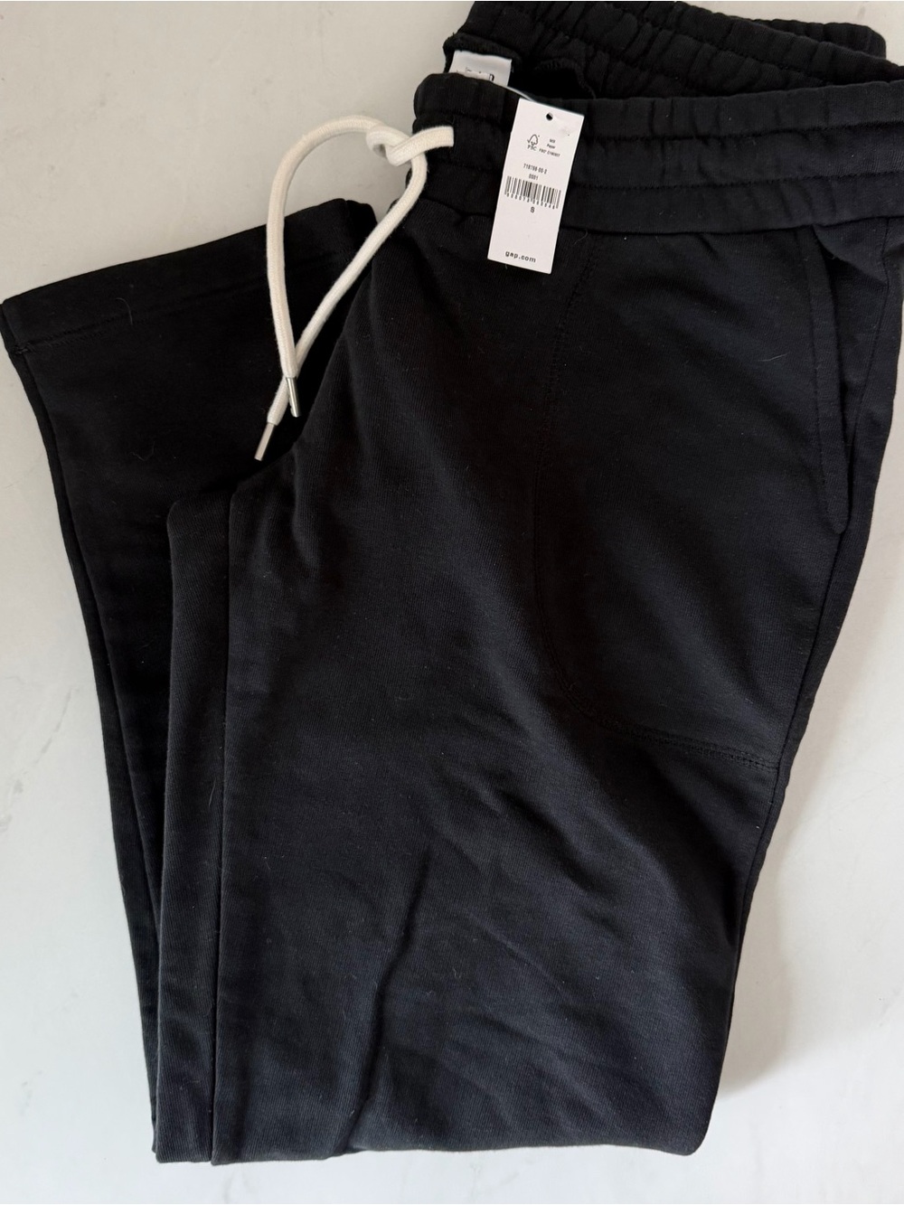 NWT!! GAP Maternity Black Jogger Sweatpants